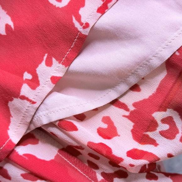 Ba&sh‎ Blake Bordeaux Button Front Long Sleeve Maxi Dress Size 6 Flawed - Picture 15 of 15